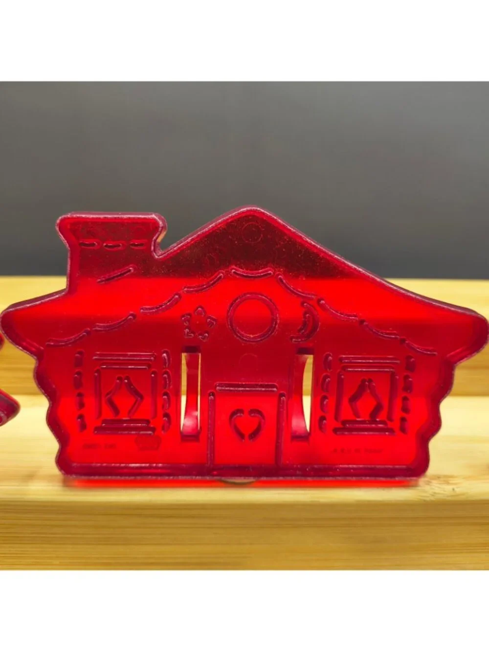 HRM Vtg Design Cookie Cutter - Hansel Gretel Wicked Witch Gingerbread House Tree